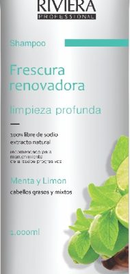 Shampoo sin sal Menta y Limón