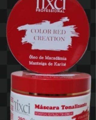 Máscara roja Tixci